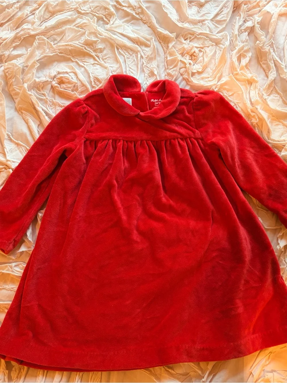 Girls Ralph Lauren Christmas Holiday Dress 12month